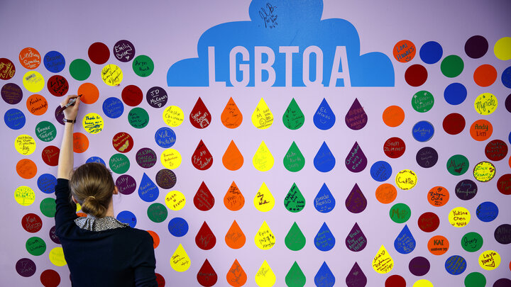 LGBTQA wall