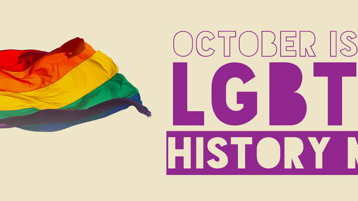 LGBTQA+ History Month Banner
