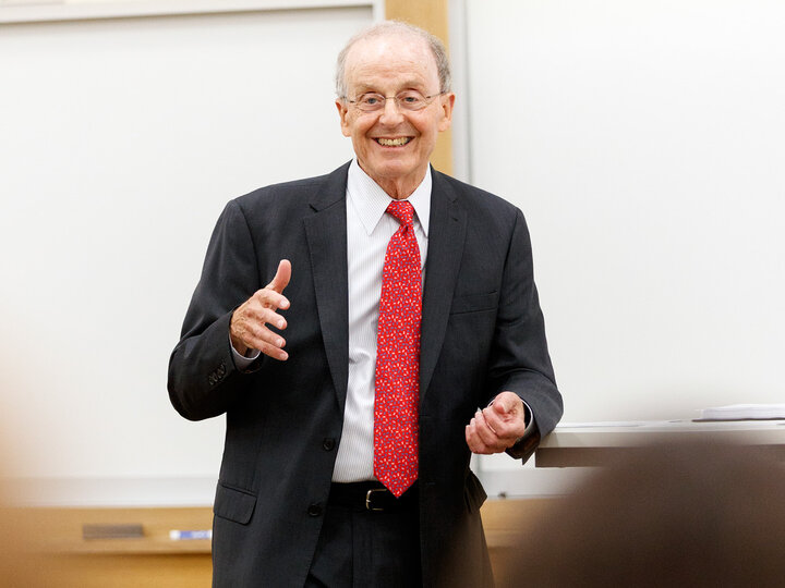harvey Perlman smiling